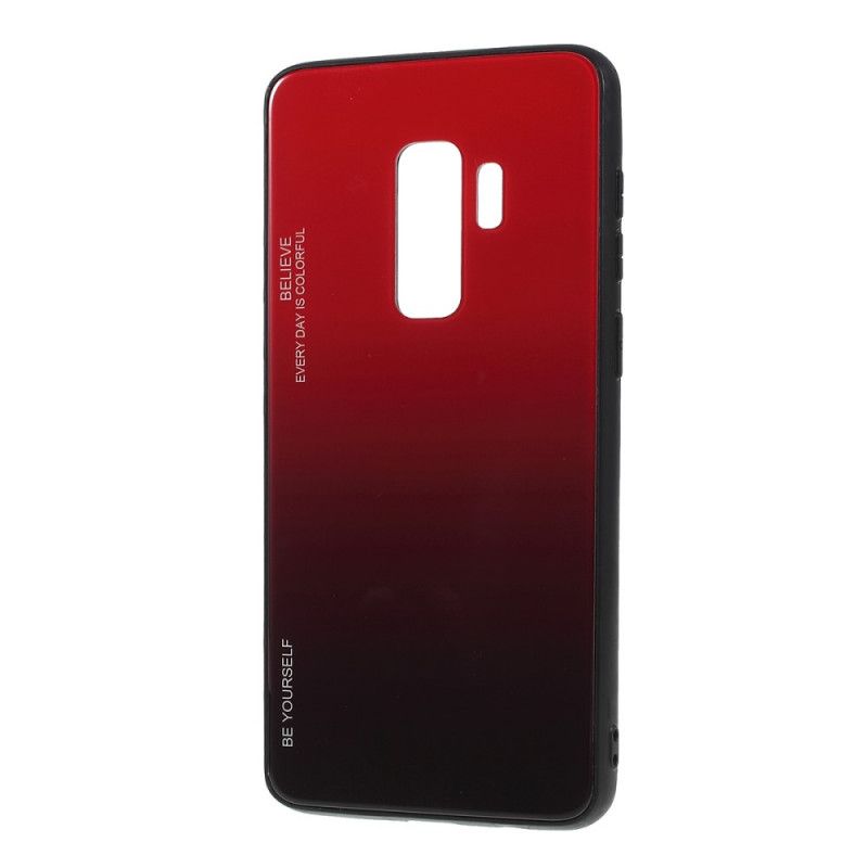 Cover Samsung Galaxy S9 Plus Rød Galvaniseret Farve