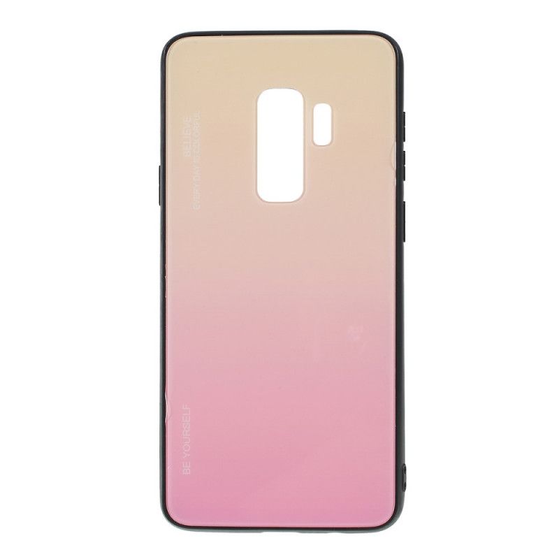 Cover Samsung Galaxy S9 Plus Rød Galvaniseret Farve