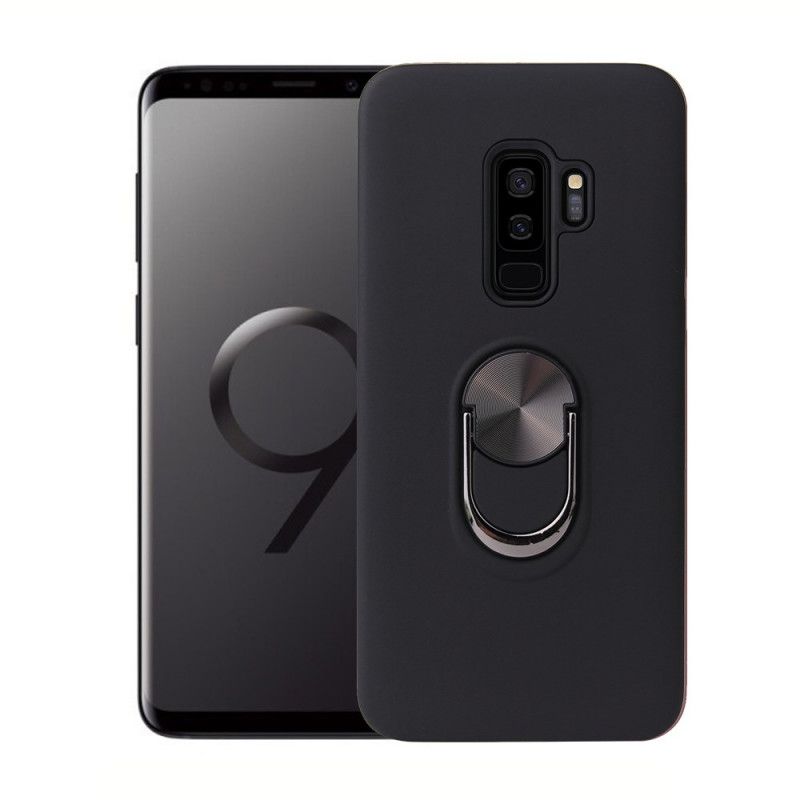 Cover Samsung Galaxy S9 Plus Sort Aftagelig Med Støttering Original