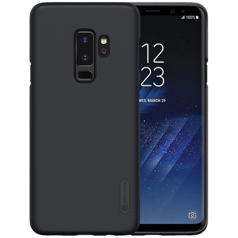 Cover Samsung Galaxy S9 Plus Sort Stiv Frostet Nillkin Beskyttelse