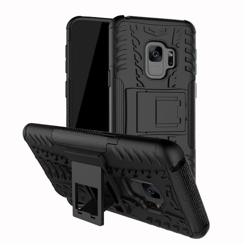 Cover Samsung Galaxy S9 Plus Sort Ultra Resistent