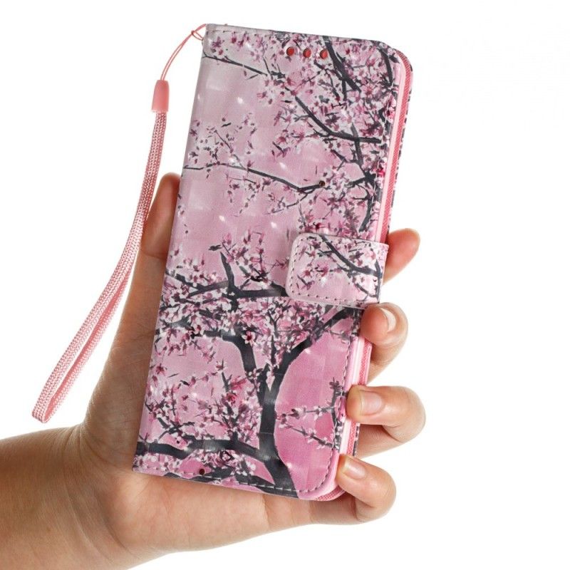 Flip Cover Samsung Galaxy S9 Plus Blomstrende Træ