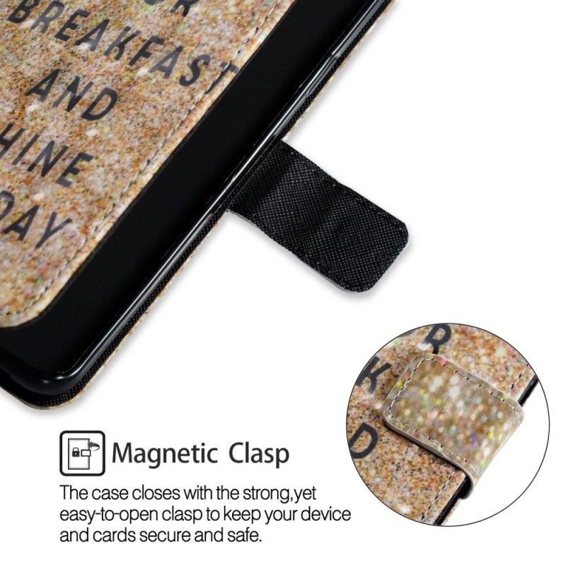 Flip Cover Samsung Galaxy S9 Plus Spis Glitter