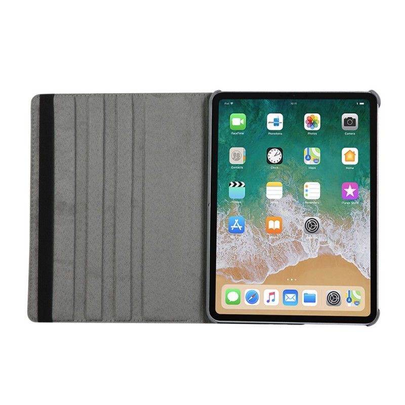 Flip Cover iPad Pro 11" (2018) (2020) Brun Mobilcover Roterende Verdenskort