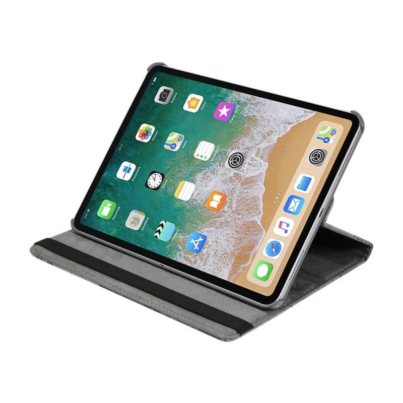 Flip Cover iPad Pro 11" (2018) (2020) Brun Mobilcover Roterende Verdenskort