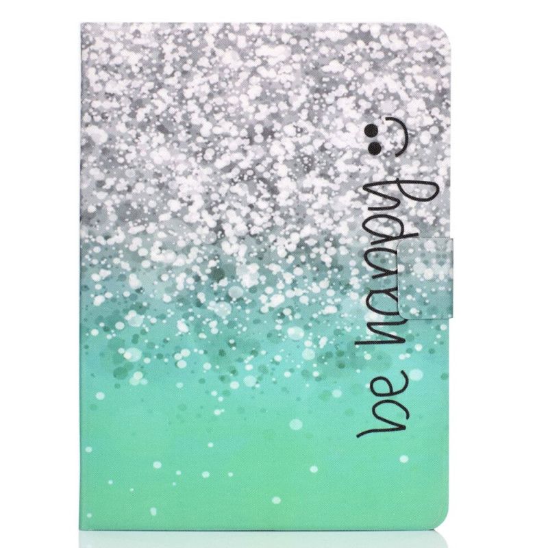 Flip Cover iPad Pro 11" (2018) (2020) Glitter Vær Glad