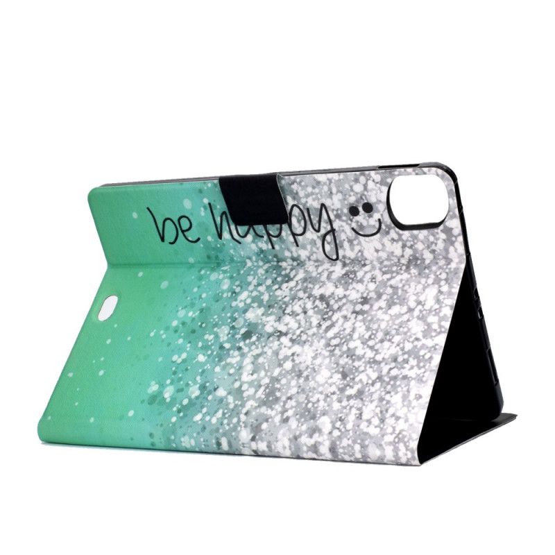 Flip Cover iPad Pro 11" (2018) (2020) Glitter Vær Glad