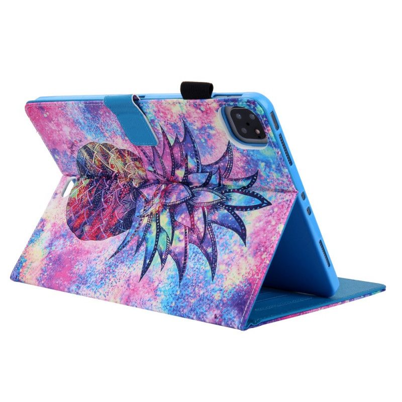 Flip Cover Læder for iPad Pro 11" (2018) (2020) Ananasprint