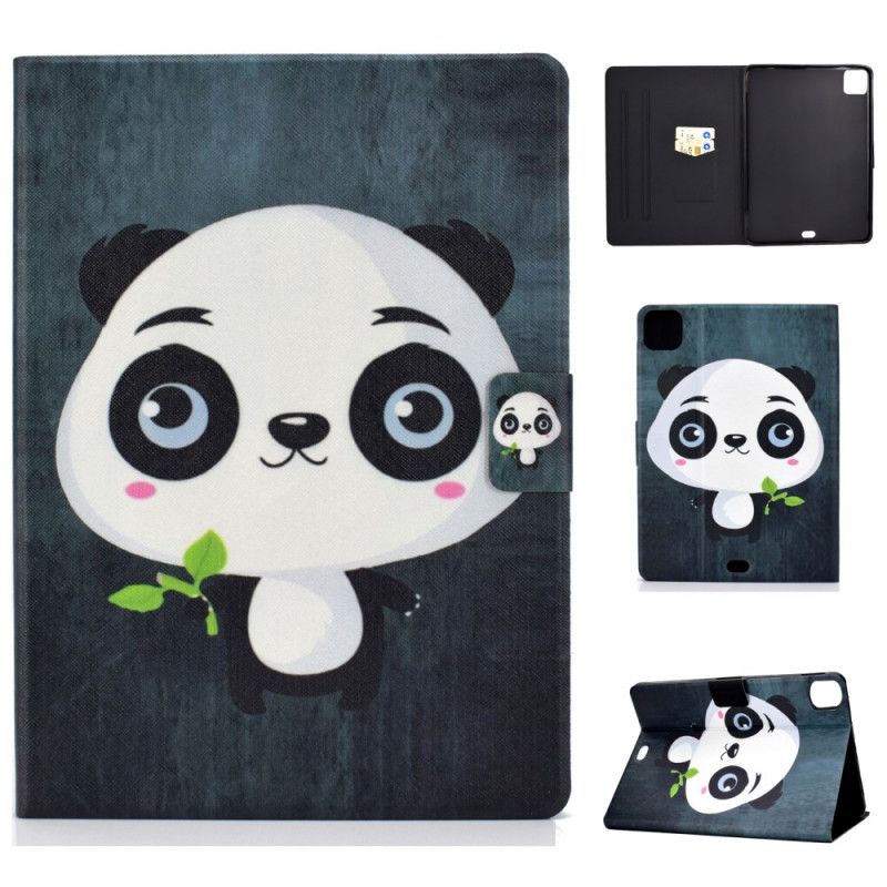 Flip Cover Læder for iPad Pro 11" (2018) (2020) Babypanda