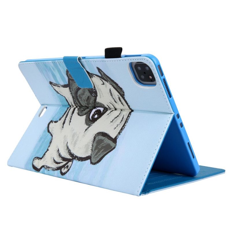 Flip Cover Læder for iPad Pro 11" (2018) (2020) Bulldogtryk