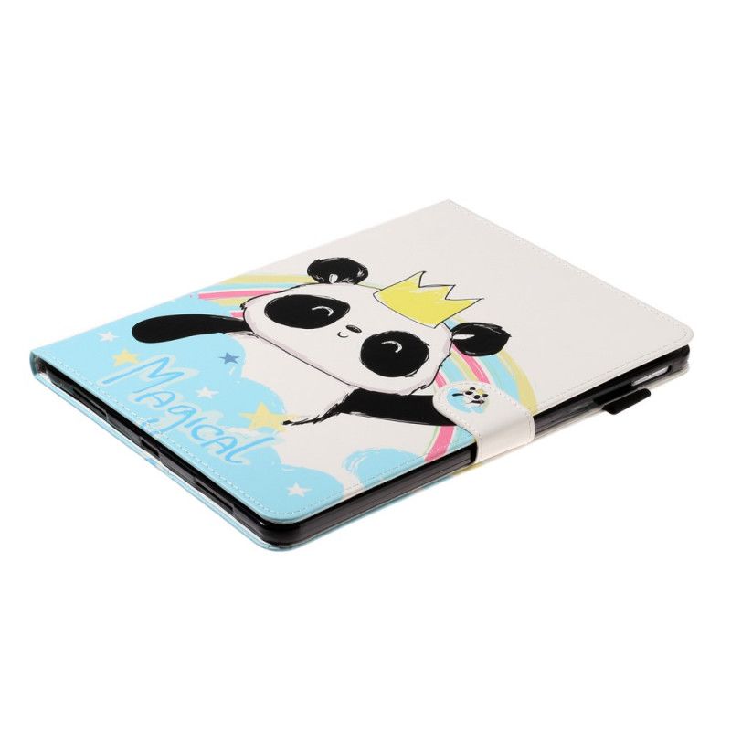 Flip Cover Læder for iPad Pro 11" (2018) (2020) Panda Med Krone