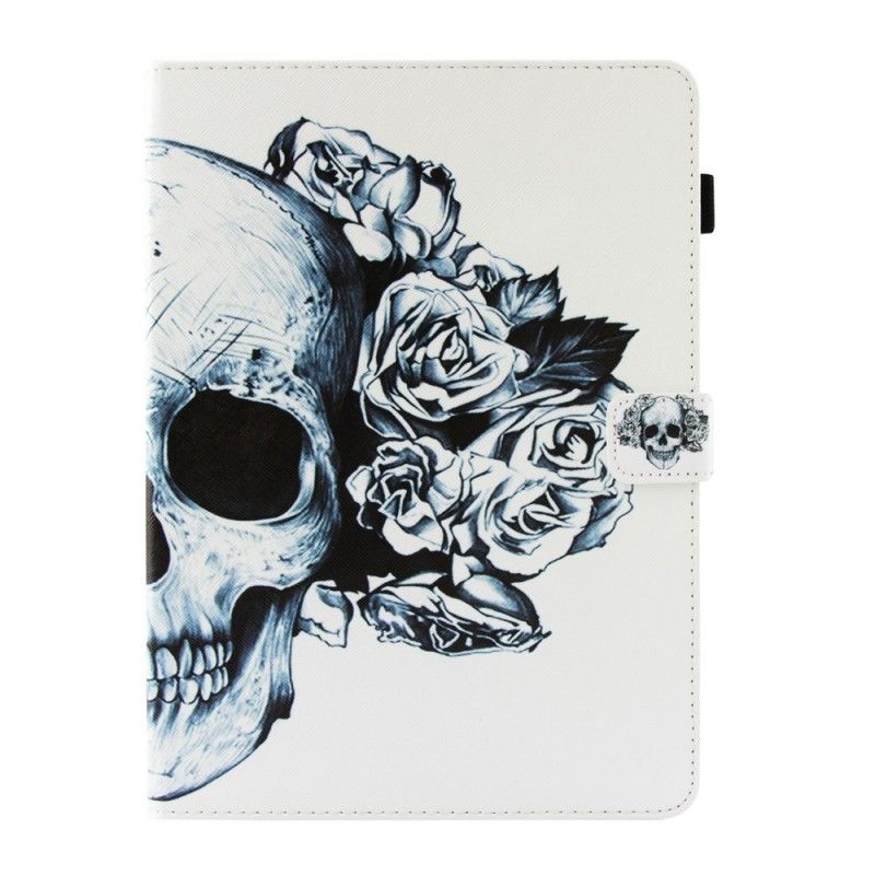 Flip Cover Læder iPad Pro 11" (2018) (2020) Blomstret Kranium