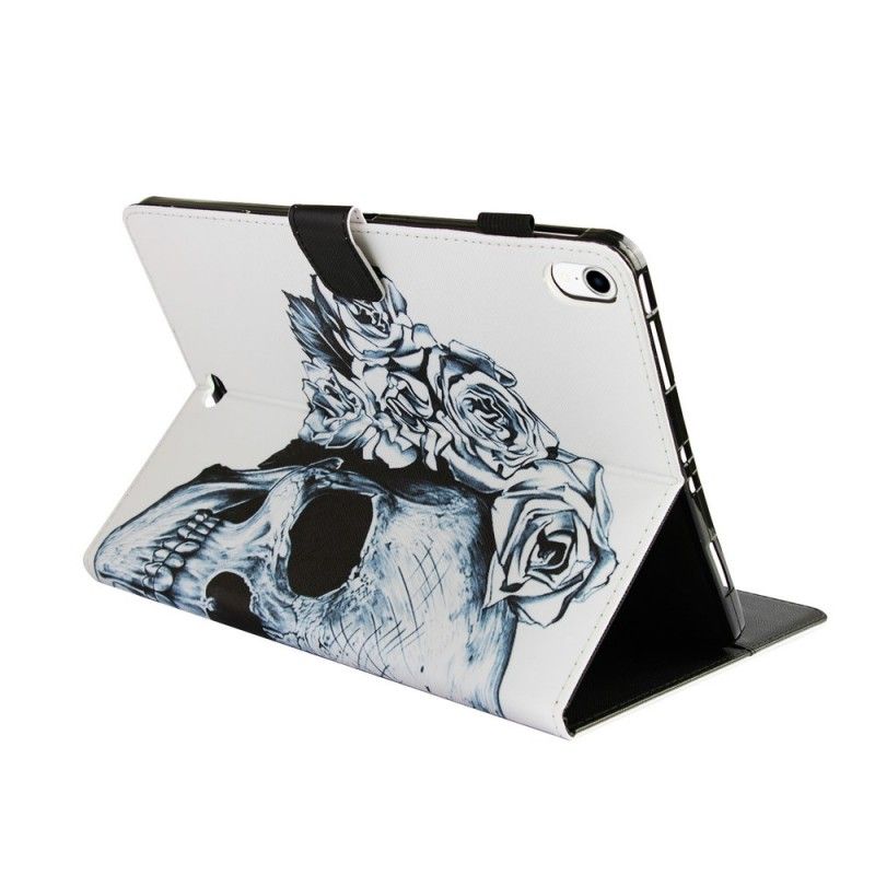 Flip Cover Læder iPad Pro 11" (2018) (2020) Blomstret Kranium