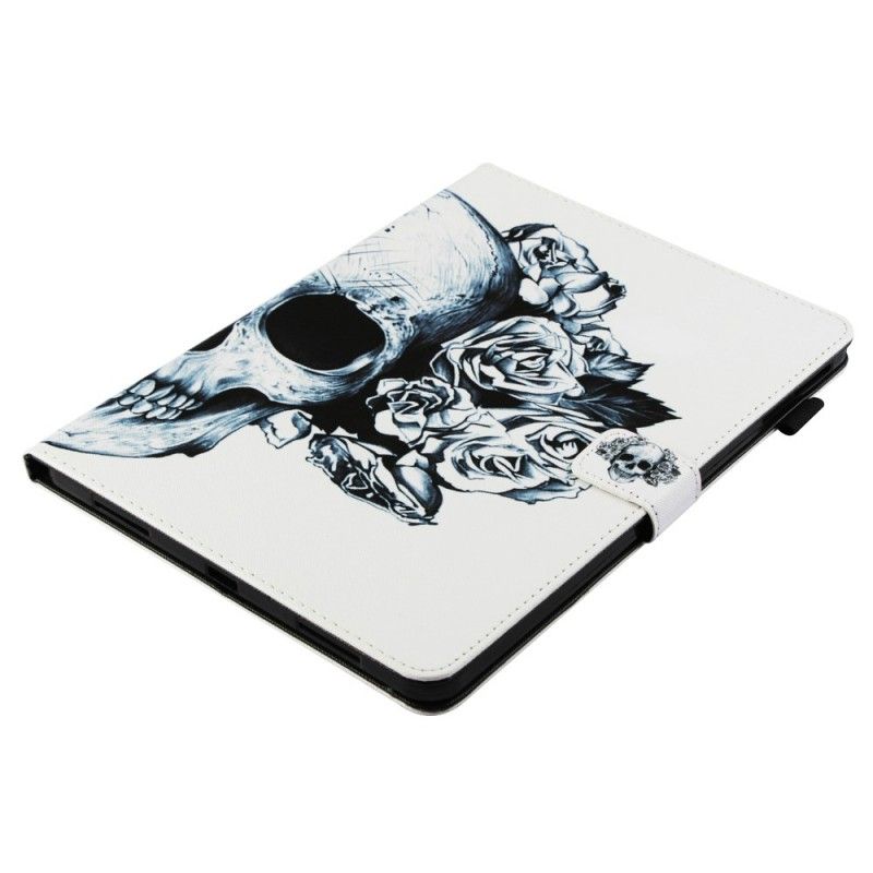 Flip Cover Læder iPad Pro 11" (2018) (2020) Blomstret Kranium