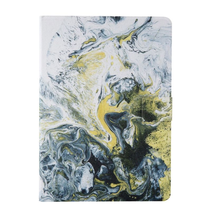 Flip Cover Læder iPad Pro 11" (2018) (2020) Hvid Gouache Serie Mønster Beskyttelse