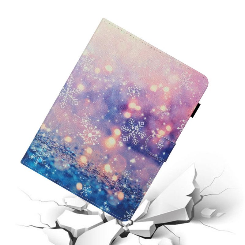 Flip Cover Læder iPad Pro 11" (2018) (2020) Snefnug