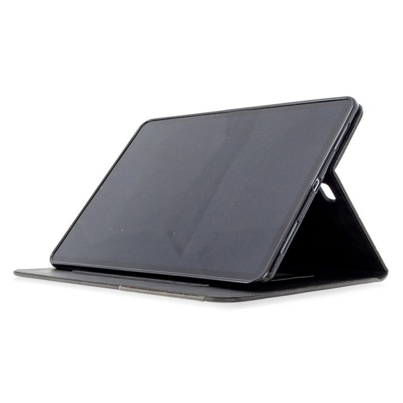 Flip Cover Læder iPad Pro 11" (2018) (2020) Sort Geometrisk Form Original