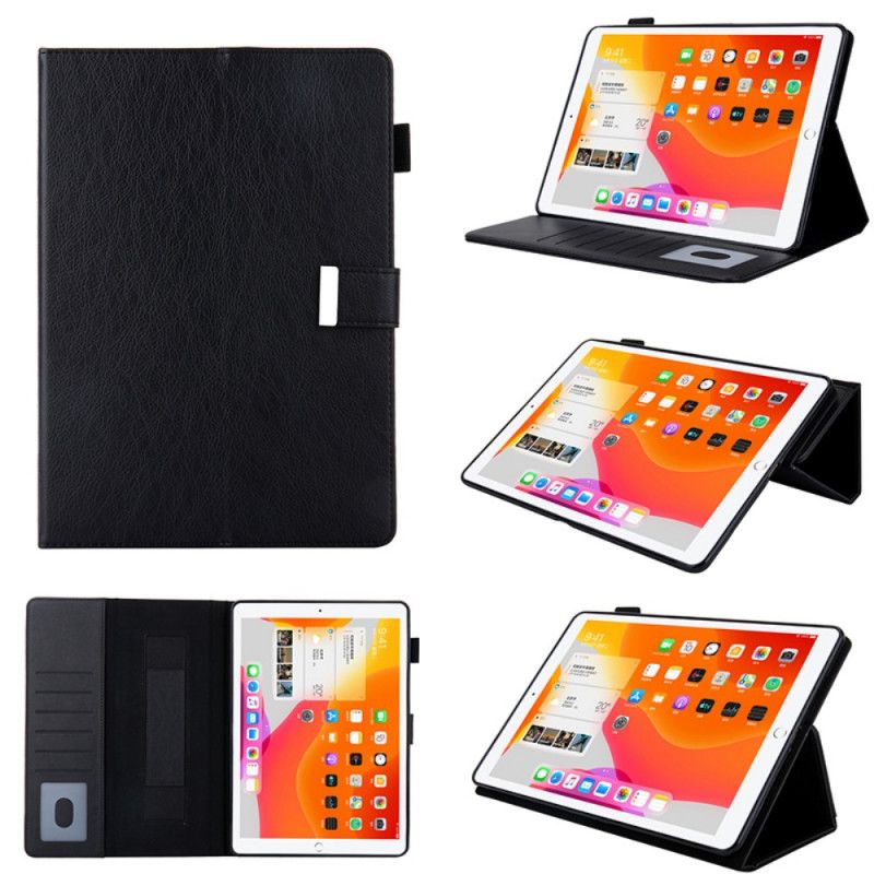 Flip Cover Læder iPad Pro 11" (2018) (2020) Sort Smart Cover Med Slots