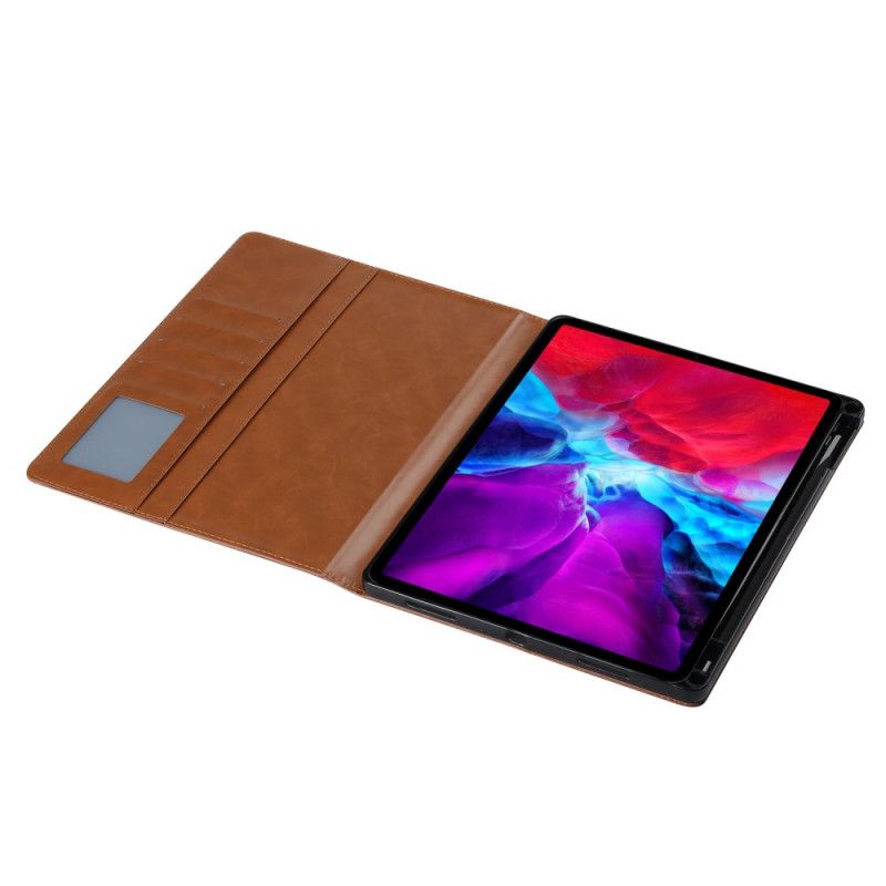 Sag iPad Pro 11" (2018) (2020) Sort Mobilcover Absorberet Læderblyantholder