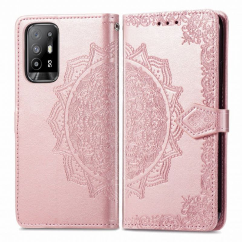 Flip Cover Oppo A94 5g Mandala Middelalder