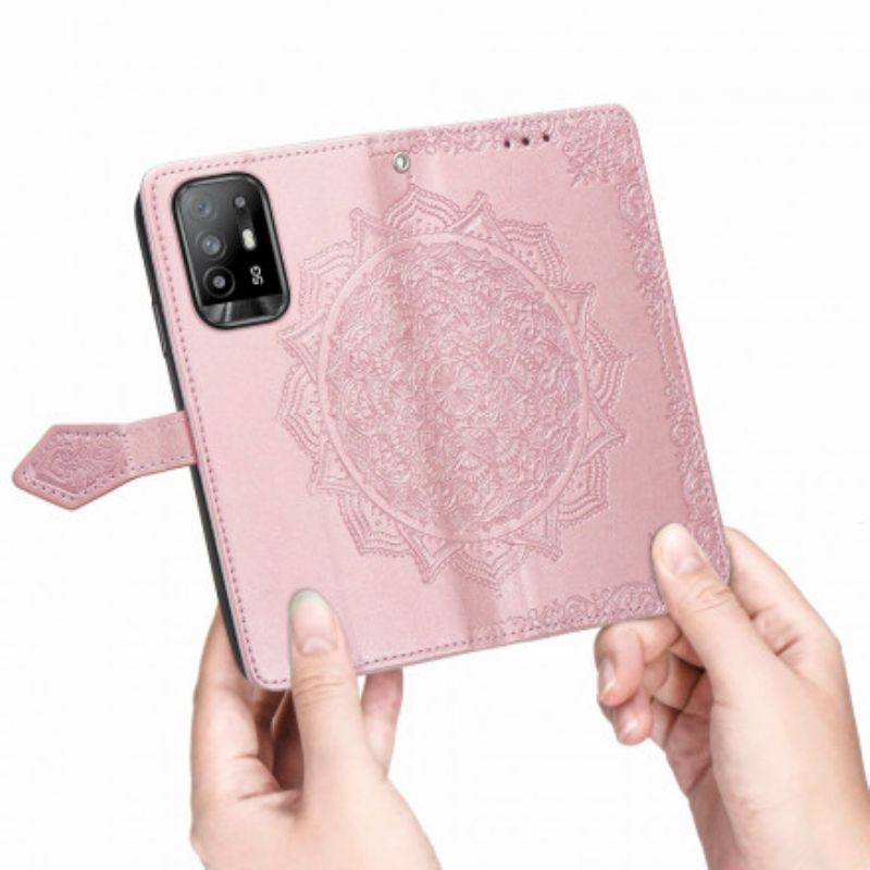 Flip Cover Oppo A94 5g Mandala Middelalder