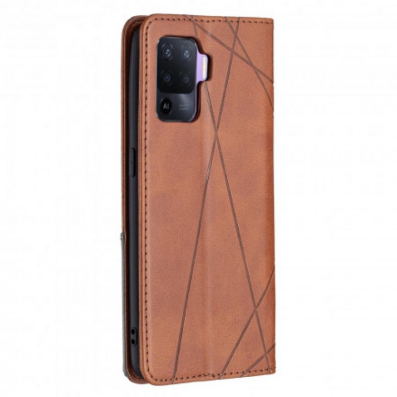 Flip Cover Til Oppo A94 5g Artist Style