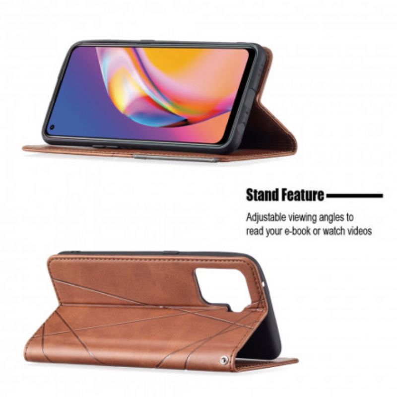 Flip Cover Til Oppo A94 5g Artist Style