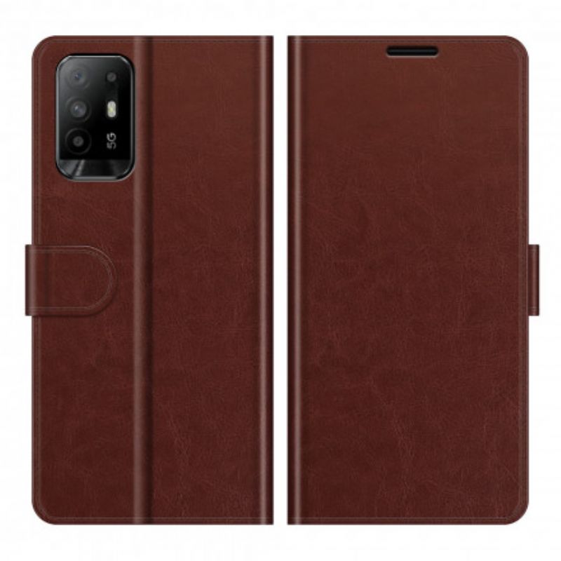 Læder Cover Oppo A94 5g Telefon Etui Kunstlæder Ultra