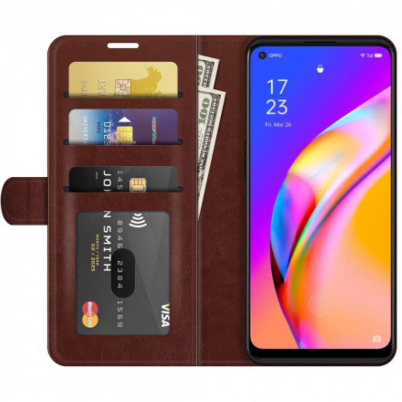 Læder Cover Oppo A94 5g Telefon Etui Kunstlæder Ultra