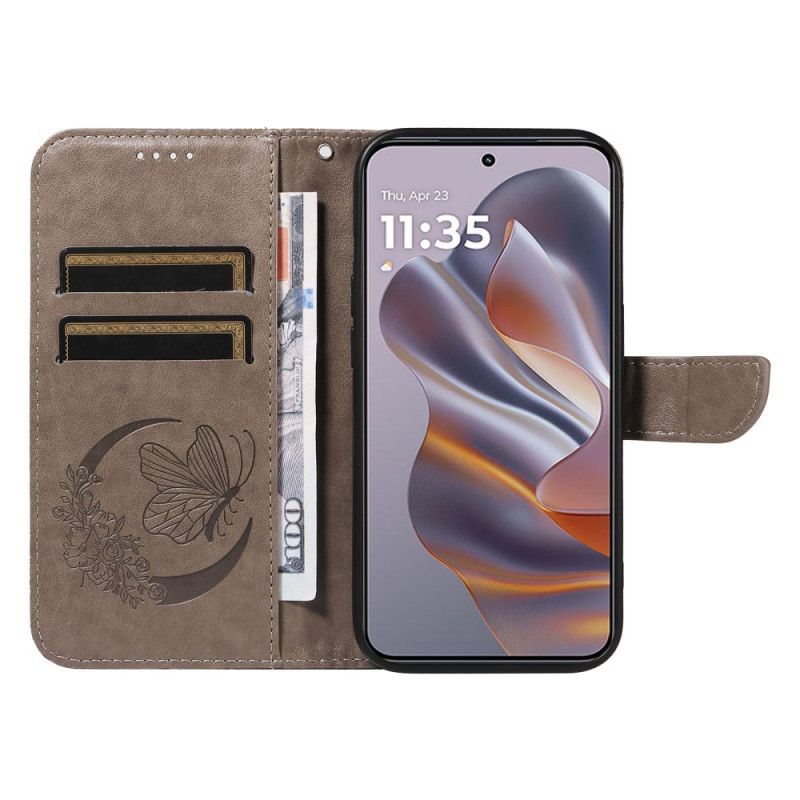 Flip Cover Motorola Edge 50 Neo Sommerfugledesign