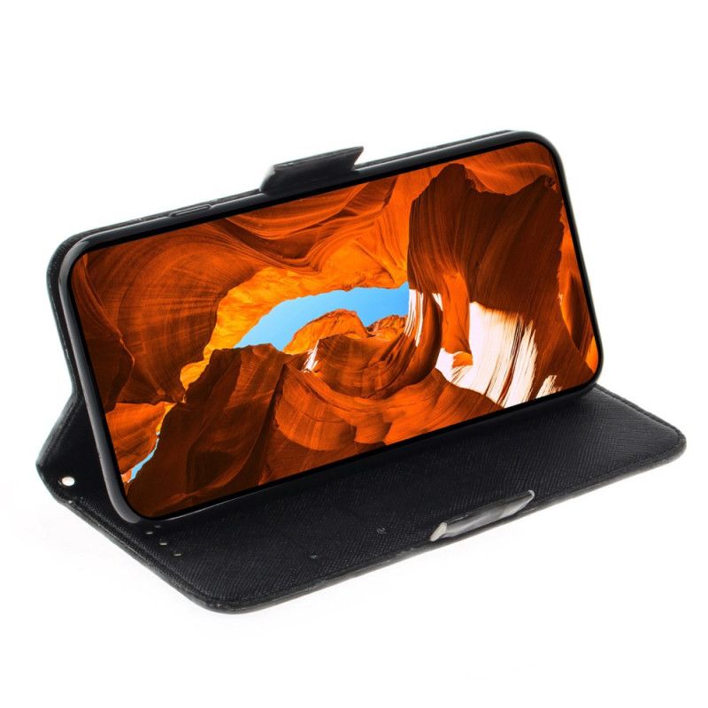 Flip Cover Motorola Edge 50 Neo Vred Panda Med Rem