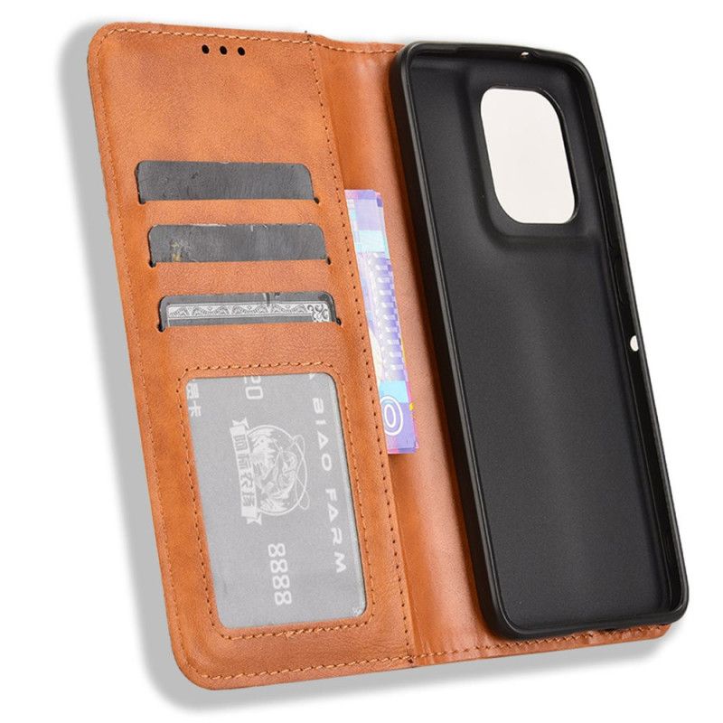 Flip Cover Til Motorola Edge 50 Neo Vintage Frise