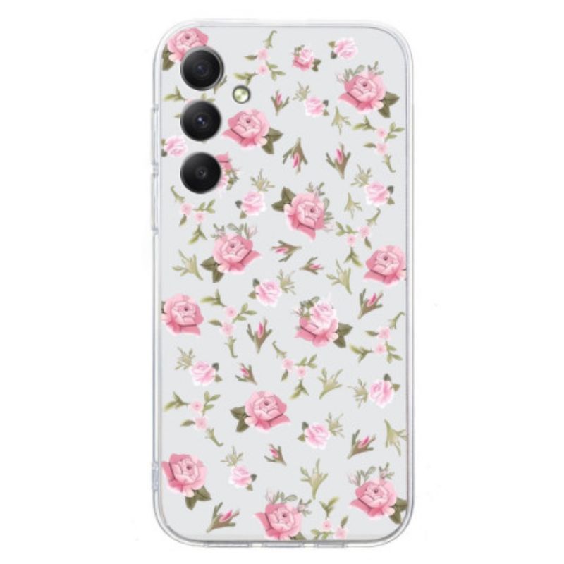 Cover Samsung Galaxy S24 Fe Blomster