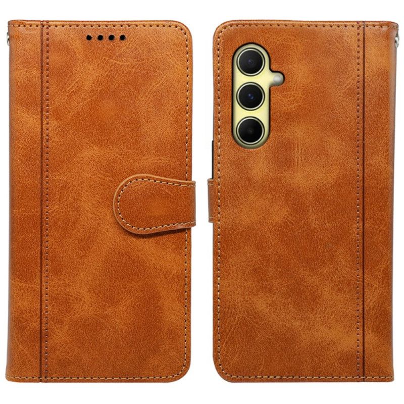 Flip Cover Samsung Galaxy S24 Fe Bogstil