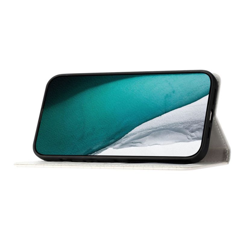 Flip Cover Samsung Galaxy S24 Fe Krokodillestil Med Rem