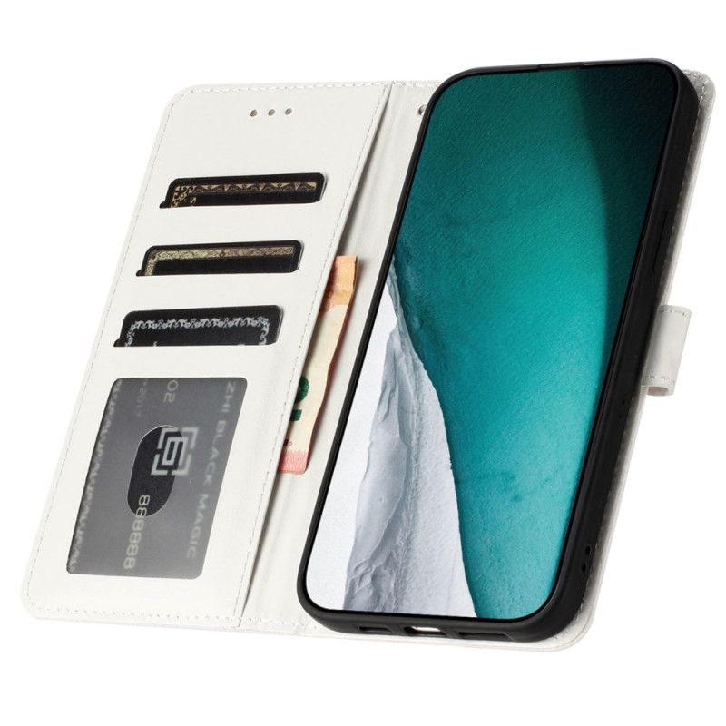 Flip Cover Samsung Galaxy S24 Fe Krokodillestil Med Rem