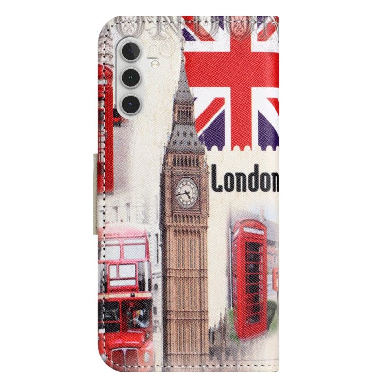 Flip Cover Samsung Galaxy S24 Fe London Liv