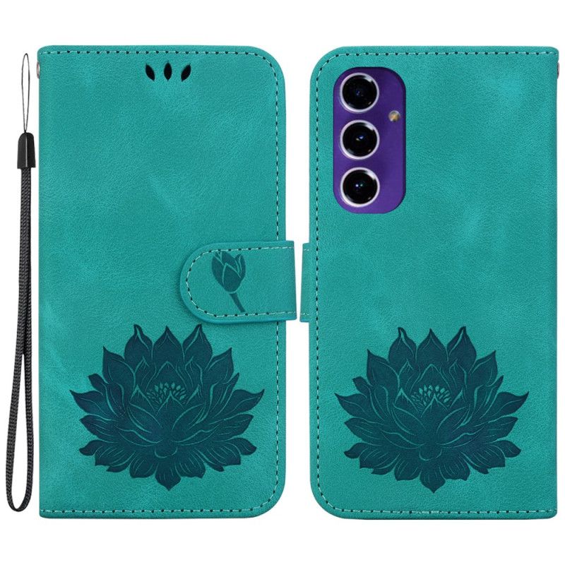 Flip Cover Samsung Galaxy S24 Fe Lotusblomst