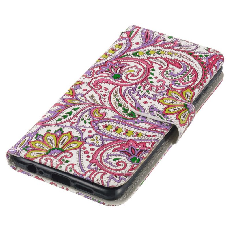 Flip Cover Samsung Galaxy S24 Fe Paisley Mønster