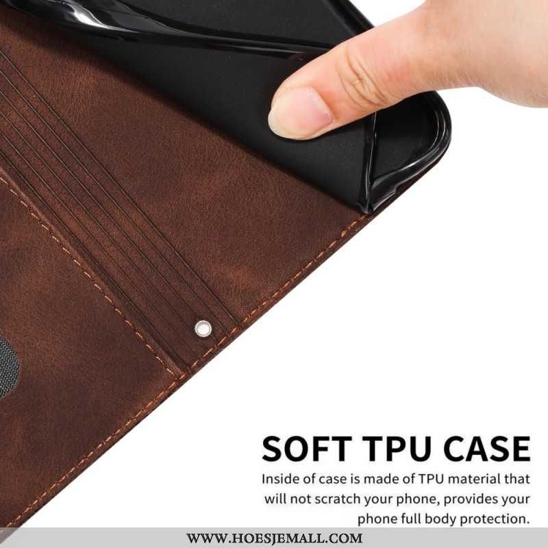 Flip Cover Til Samsung Galaxy S24 Fe Trekantmønster