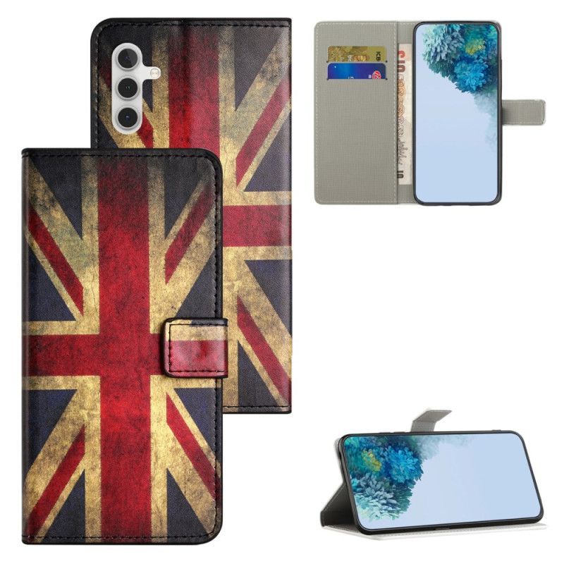 Samsung Galaxy S24 Fe Med Union Jack Mønster