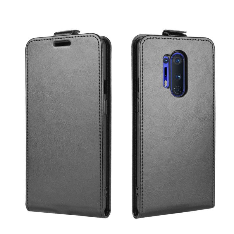 Flip Cover OnePlus 8 Pro Sort Sammenfoldelig