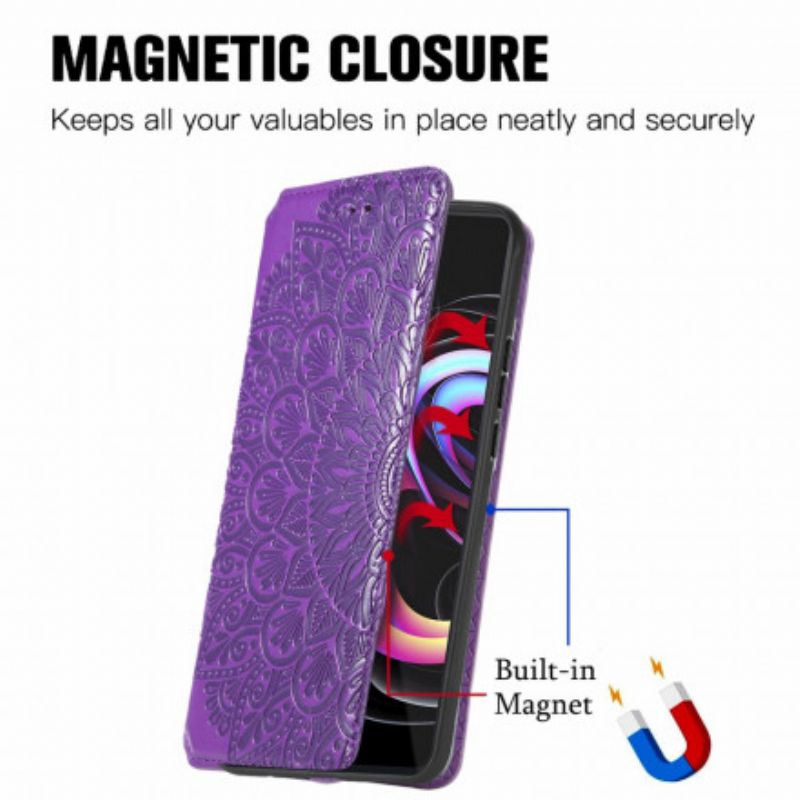 Flip Cover Motorola Edge 20 Pro Mandala