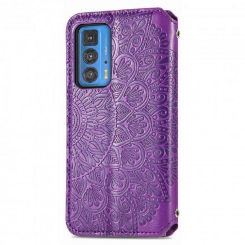 Flip Cover Motorola Edge 20 Pro Mandala