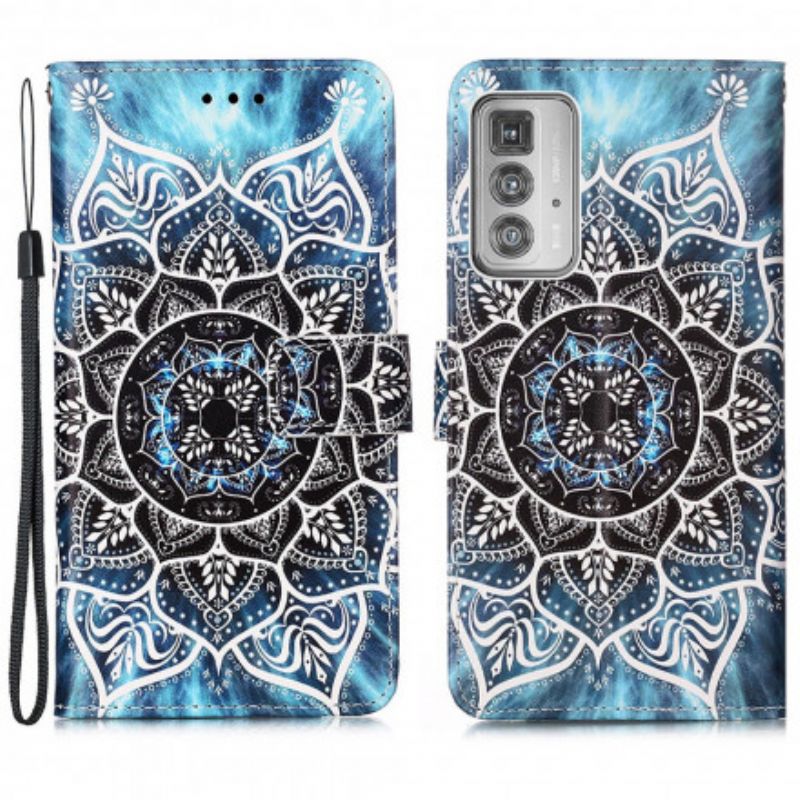 Flip Cover Motorola Edge 20 Pro Mandala In The Sky