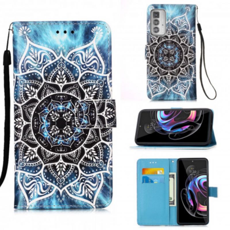 Flip Cover Motorola Edge 20 Pro Mandala In The Sky