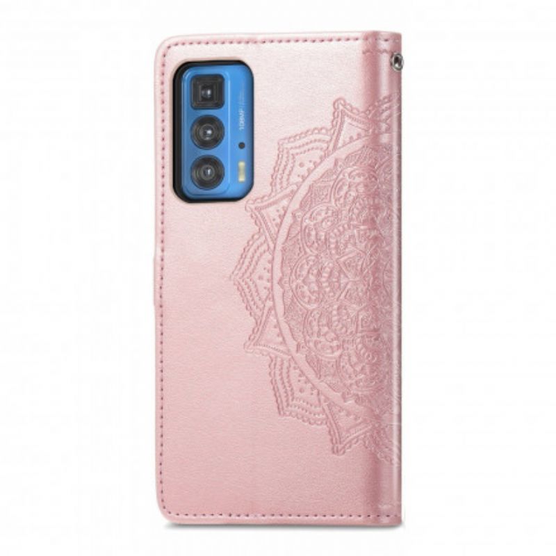 Flip Cover Motorola Edge 20 Pro Mandala Middelalder