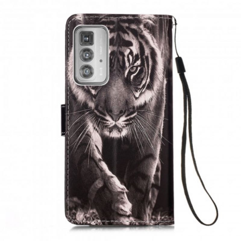 Flip Cover Motorola Edge 20 Pro Night Tiger