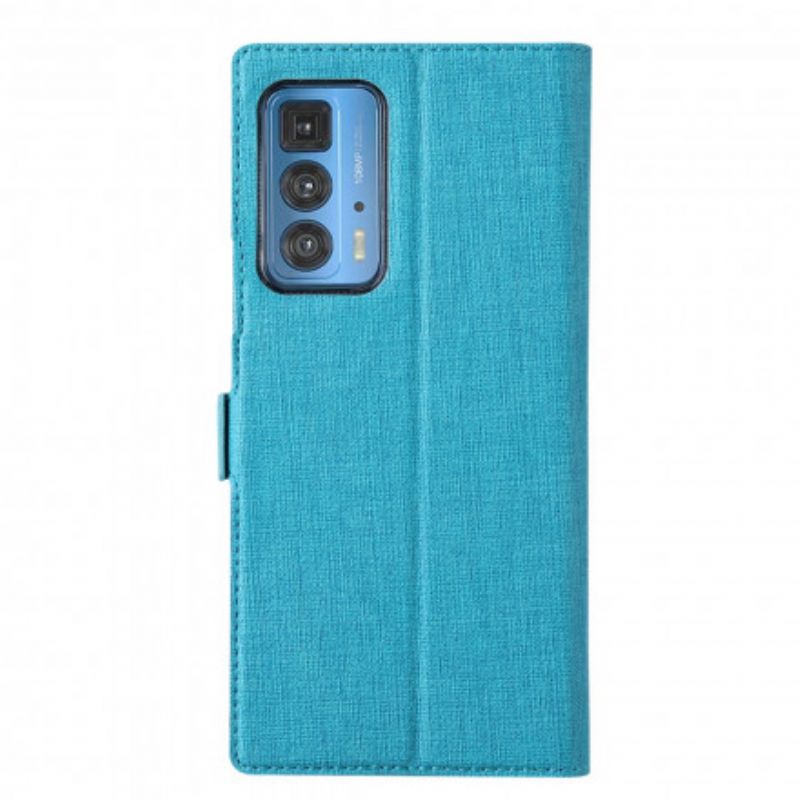 Flip Cover Motorola Edge 20 Pro Tekstureret Vili