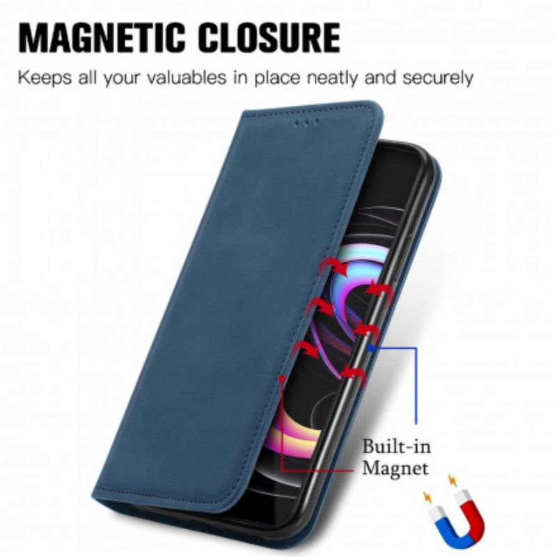 Flip Cover Til Motorola Edge 20 Pro Skin-touch